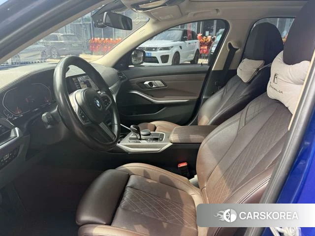 BMW 3 series 2022 Синий из Китая, фото 4