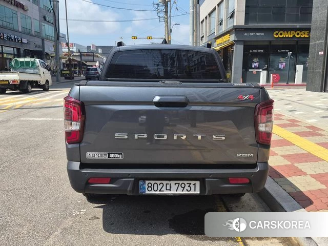 Ssangyong The New Rexton Sport 2024 Серый из Кореи, фото 4