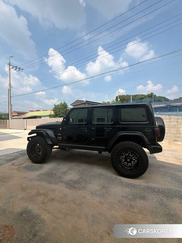 Jeep Wrangler (JL) 2021 Черный из Кореи, фото 4