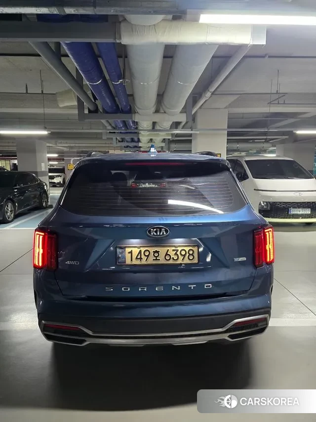 Kia Sorento 4th Generation 2021 Синий из Кореи, фото 4