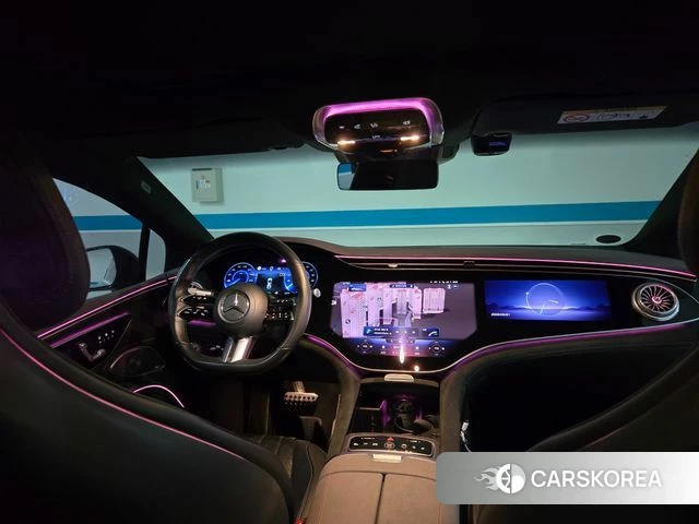 Mercedes-Benz EQS V297 2022 Серебряный из Кореи, фото 4