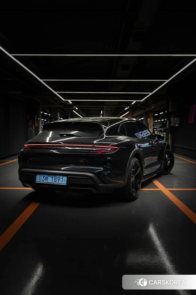 Porsche Taycan 2025 Черный из Кореи, фото 4