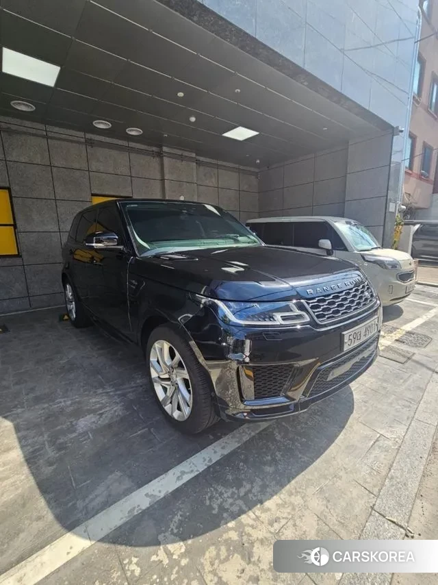 Land Rover Range Rover Sport 2nd Generation 2018 Черный из Кореи, фото 4