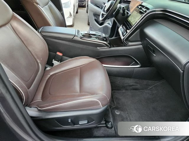 Hyundai Tucson (NX4) 2021 Серебристо-серый из Кореи, фото 5