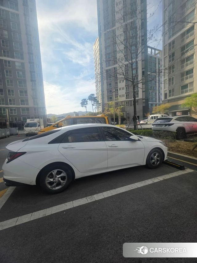 Hyundai Avante (CN7) 2021 Белый из Кореи, фото 4