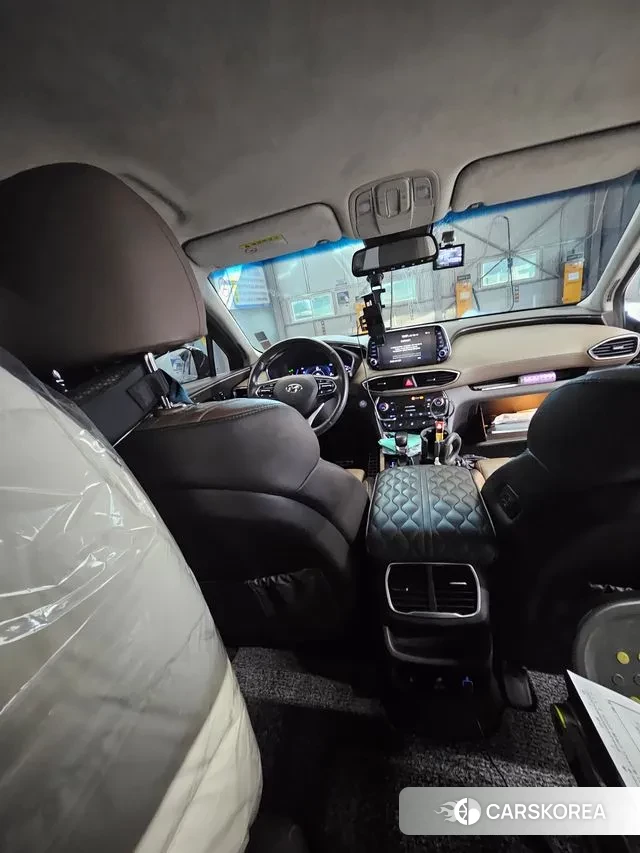 Hyundai Santa Fe TM 2018 Светло-зеленый из Кореи, фото 4