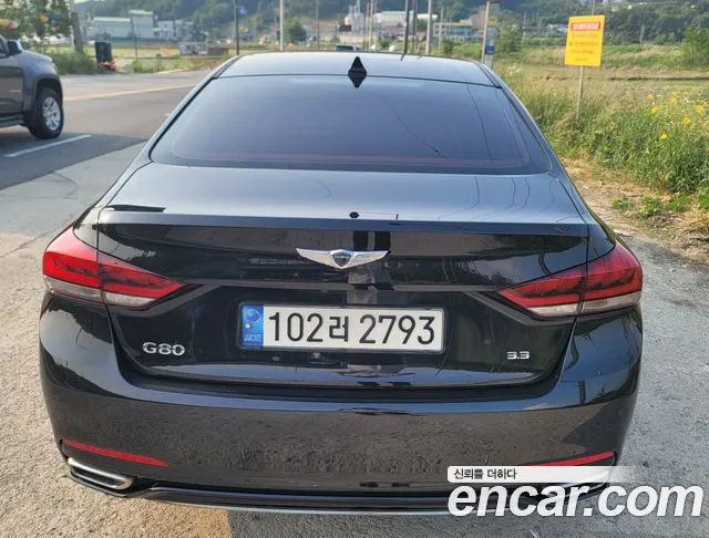 Genesis G80 2018 Черный из Кореи, фото 4