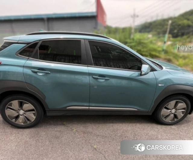 Hyundai Kona Electric 2018 Небесно-голубой из Кореи, фото 4