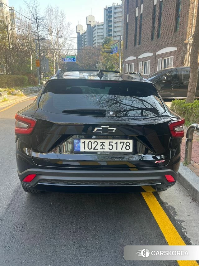 Chevrolet (GM Daewoo) Trax Crossover 2024 Черный из Кореи, фото 4