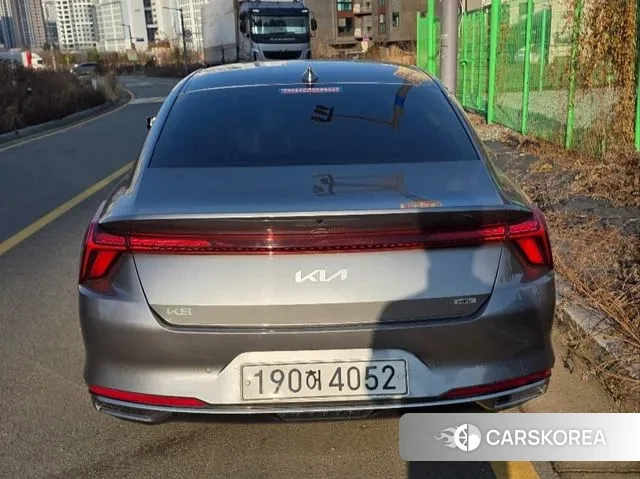 Kia K8 Hybrid 2022 Серебристо-серый из Кореи, фото 4