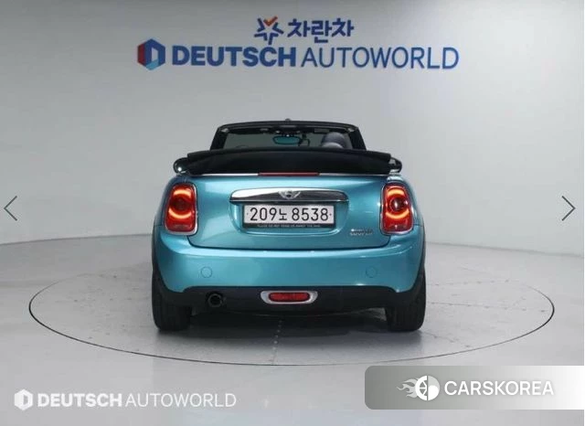 Mini Cooper Convertible id 4483354 из Кореи 14