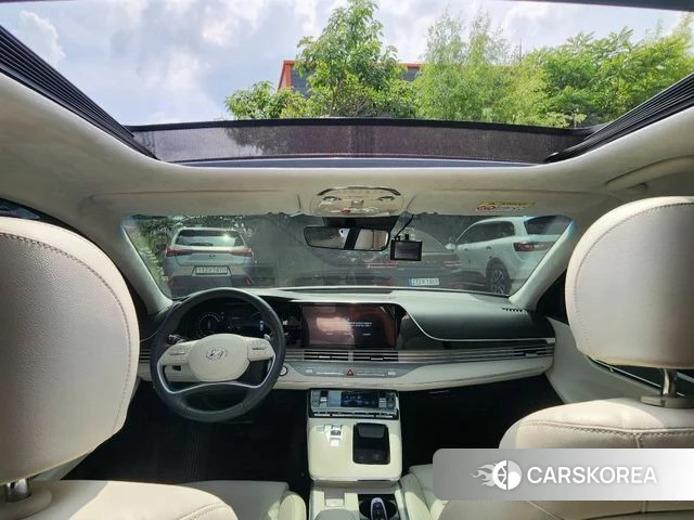 Hyundai The New Grandeur IG Hybrid 2022 Белый из Кореи, фото 4