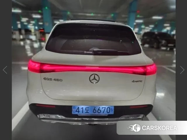 Mercedes-Benz EQS SUV X296 2023 Белый из Кореи, фото 5