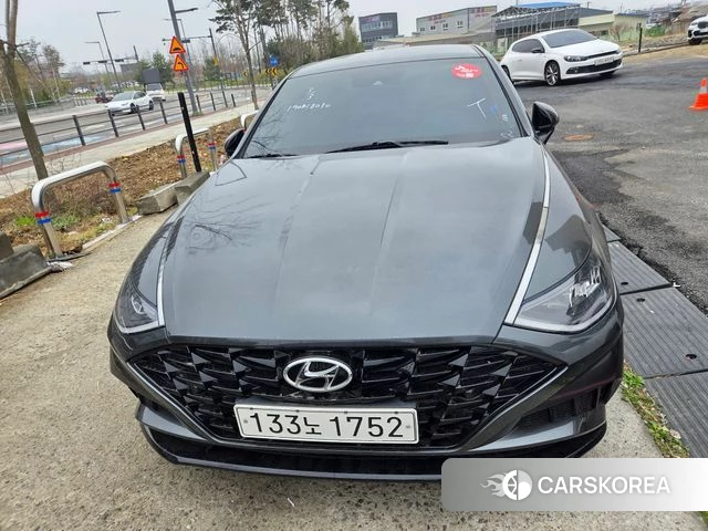 Hyundai Sonata (DN8) 2022 Серый из Кореи, фото 4