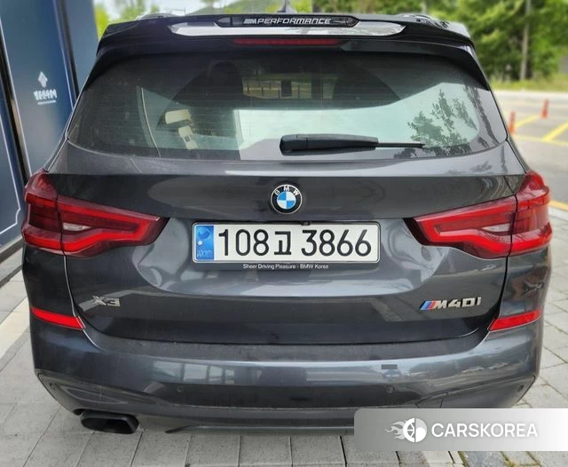 BMW X3 (G01) 2021 Серый из Кореи, фото 4