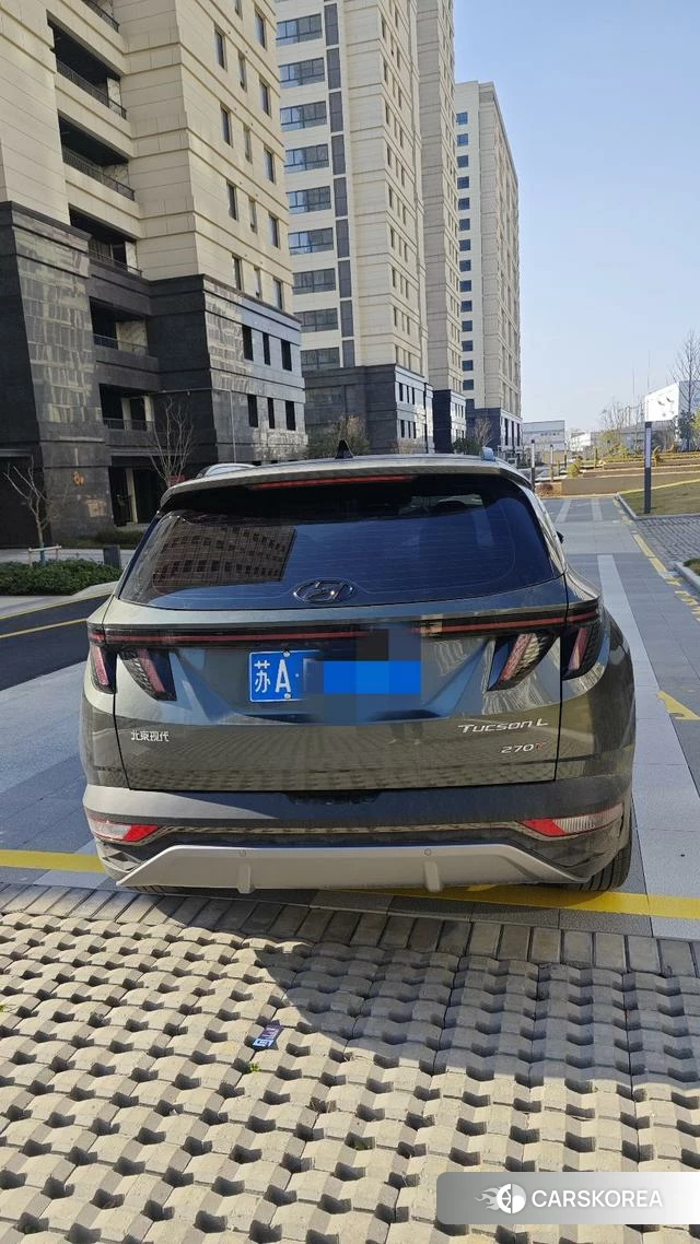 Hyundai Tucson 2024 Темно-серый из Китая, фото 4