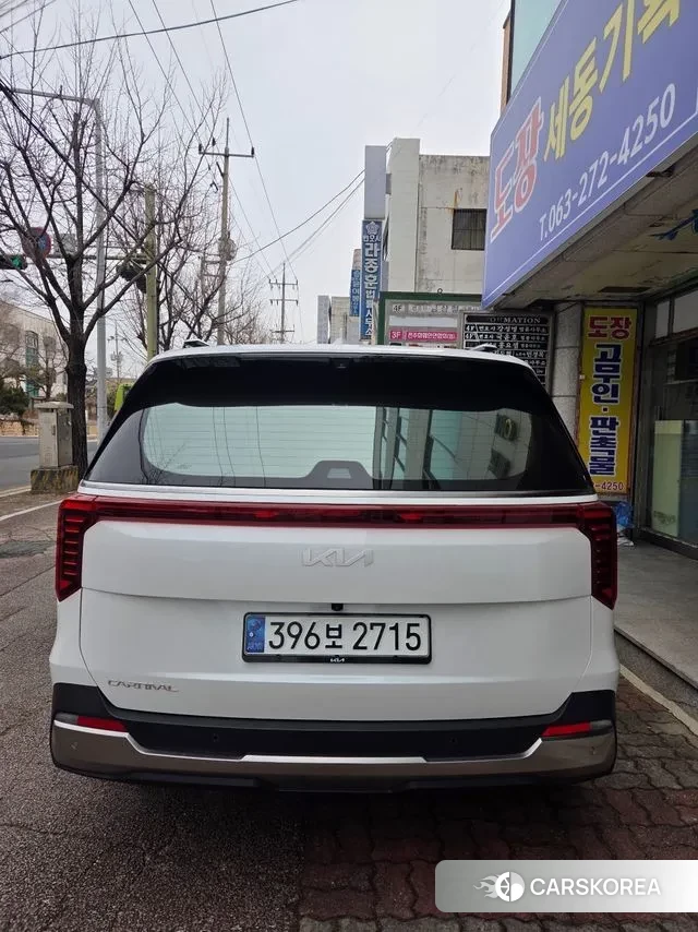 Kia The New Carnival 4th Generation 2024 Белый из Кореи, фото 4