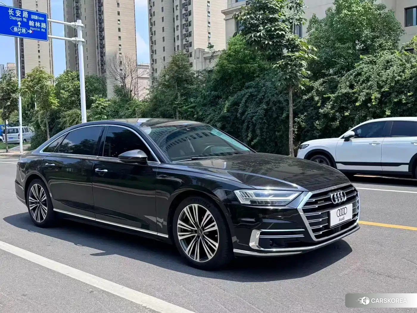 Audi A8 2021 Черный из Китая, фото 4