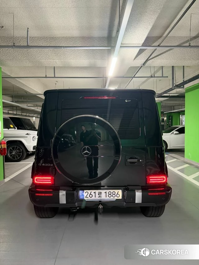 Mercedes-Benz G-Class W463b 2024 Темно-зеленый из Кореи, фото 4