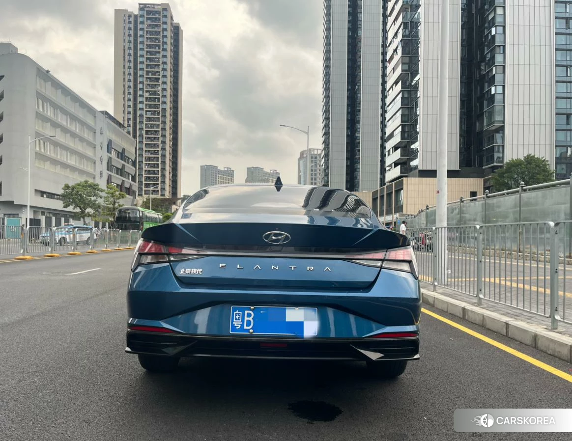 Hyundai Elantra 2020 Синий из Китая, фото 6