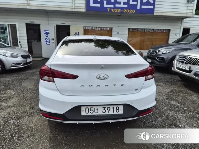 Hyundai The New Avante AD 2018 Белый из Кореи, фото 4