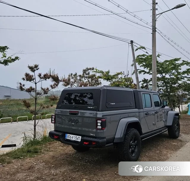 Jeep Gladiator (JT) 2022 Серый из Кореи, фото 4