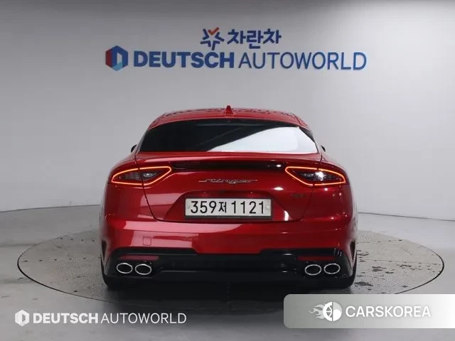 Kia Stinger id 3666332 из Кореи 14