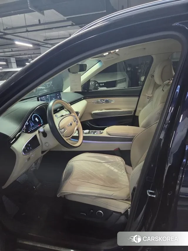 Genesis GV70 2021 Синий из Кореи, фото 4