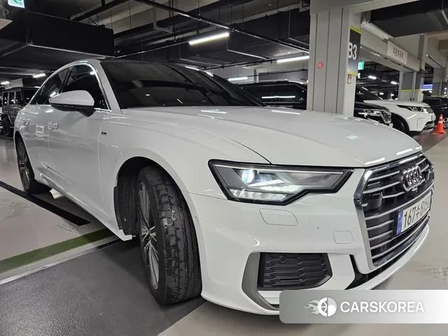 Audi A6 (C8) 2023 Белый из Кореи, фото 4