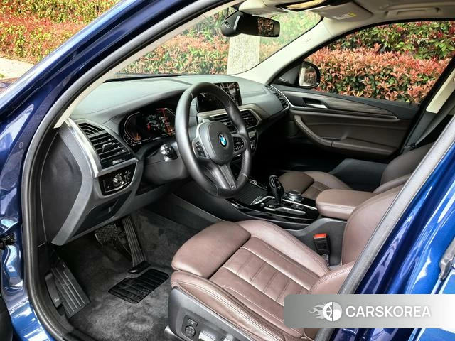 BMW X3 2021 Синий из Китая, фото 6