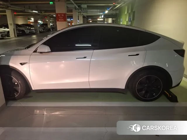 Tesla Model Y 2023 Белый из Кореи, фото 4
