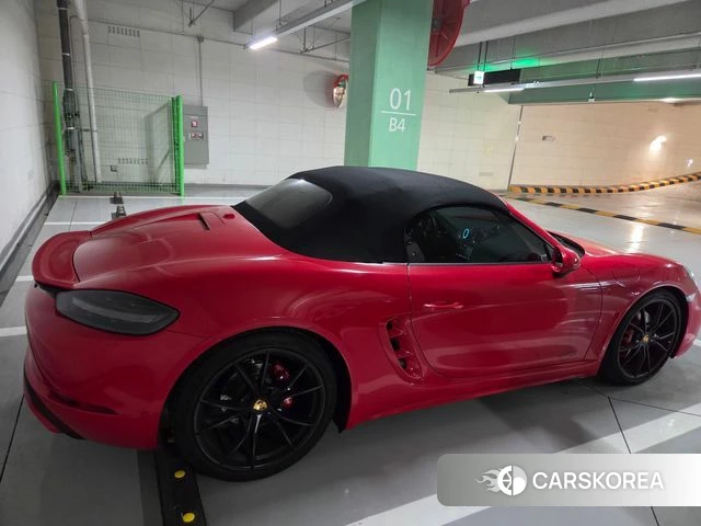 Porsche 718 Boxster 2018 Серебряный из Кореи, фото 6