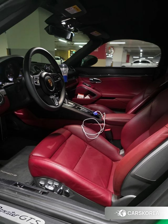 Porsche 718 Boxster 2018 Зеленый из Кореи, фото 5