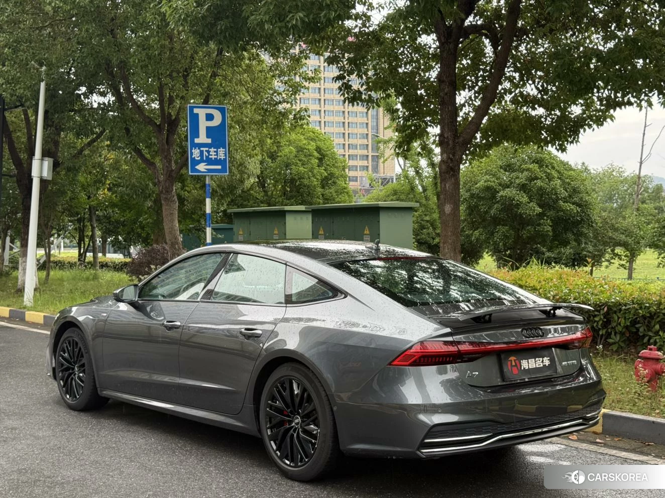 Audi A7 2020 Темно-серый из Китая, фото 4