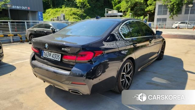 BMW 5 Series (G30) 2022 Черный из Кореи, фото 6