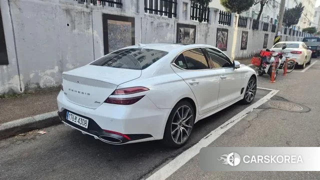 Genesis The New G70 2024 Белый из Кореи, фото 4