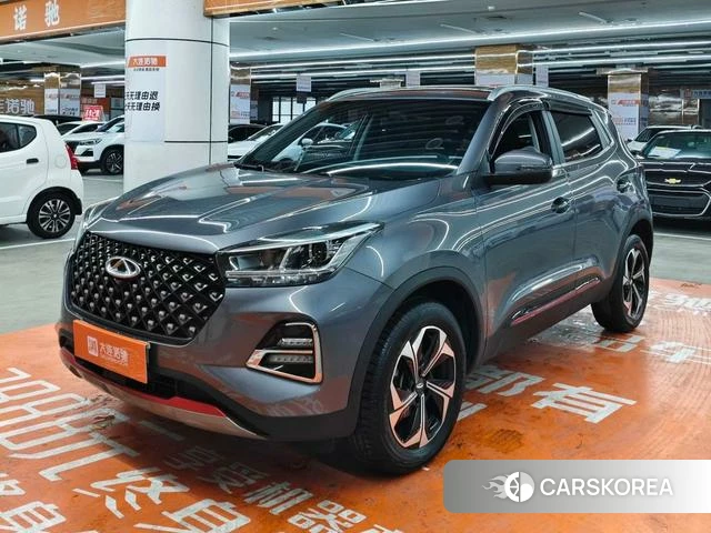 Chery Tiggo 5x 2022 Темно-серый из Китая, фото 4