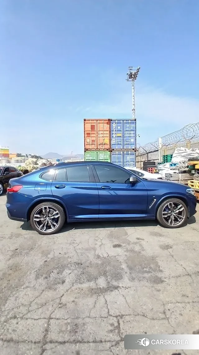 BMW X4 (G02) 2020 Синий из Кореи, фото 4