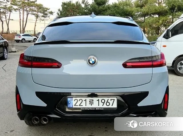 BMW X4 (G02) 2022 Серебристо-серый из Кореи, фото 6