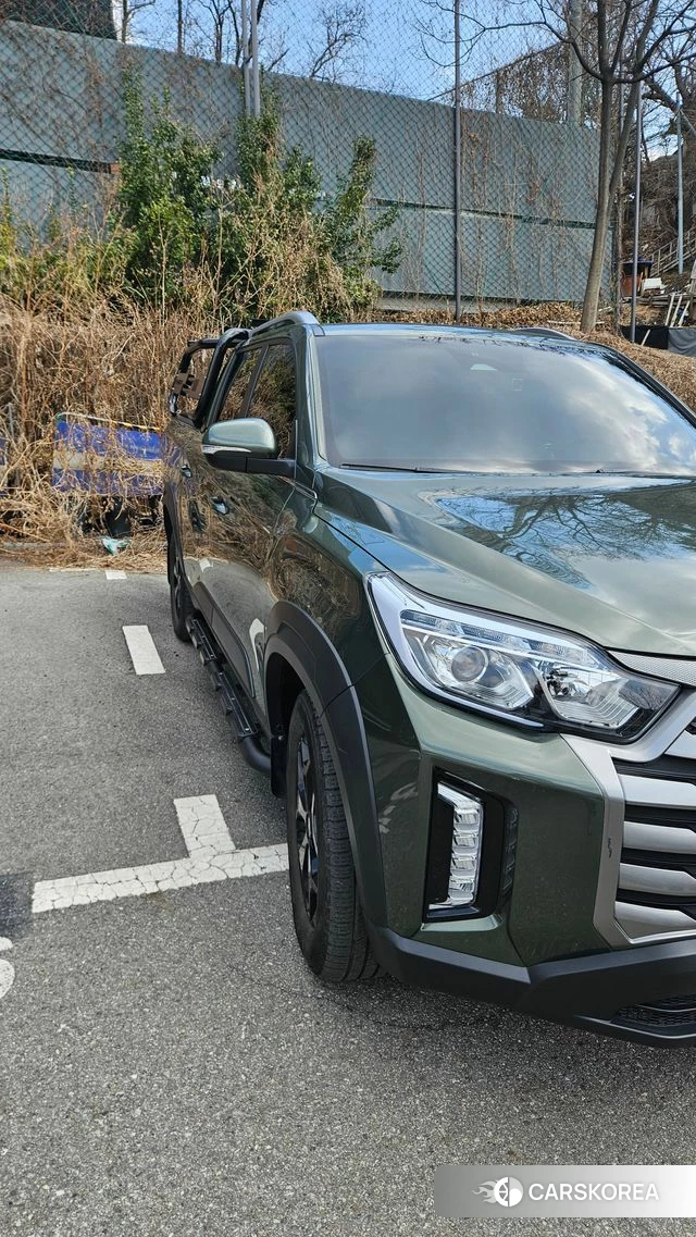 Ssangyong The New Rexton Sports Cannes 2023 Темно-зеленый из Кореи, фото 4