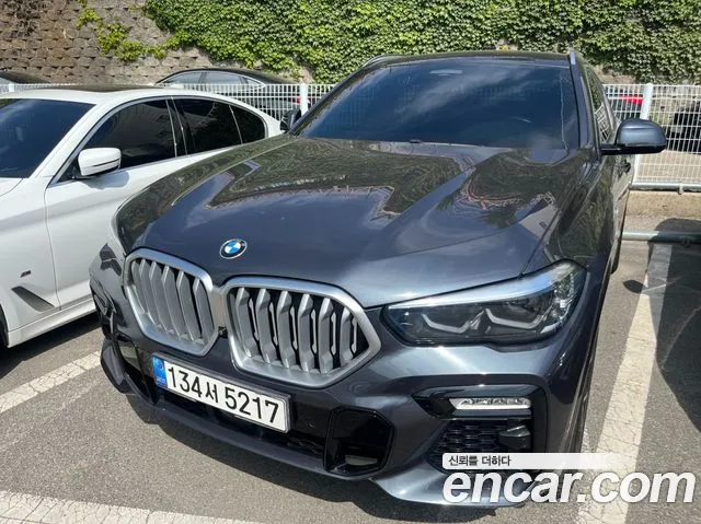 BMW X6 (G06) 2021 Черный из Кореи, фото 4