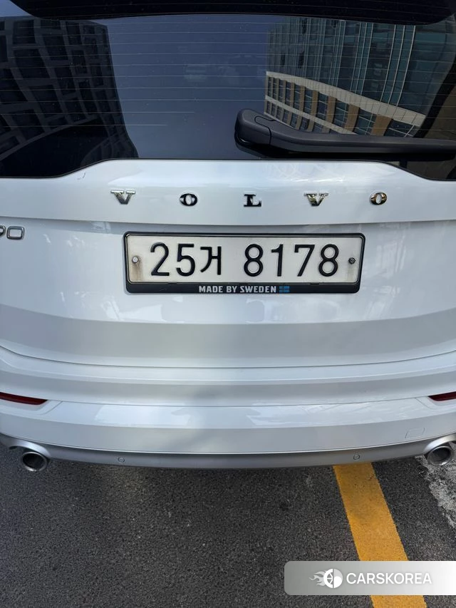 Volvo XC90 second Generation 2018 Жемчужный цвет из Кореи, фото 4