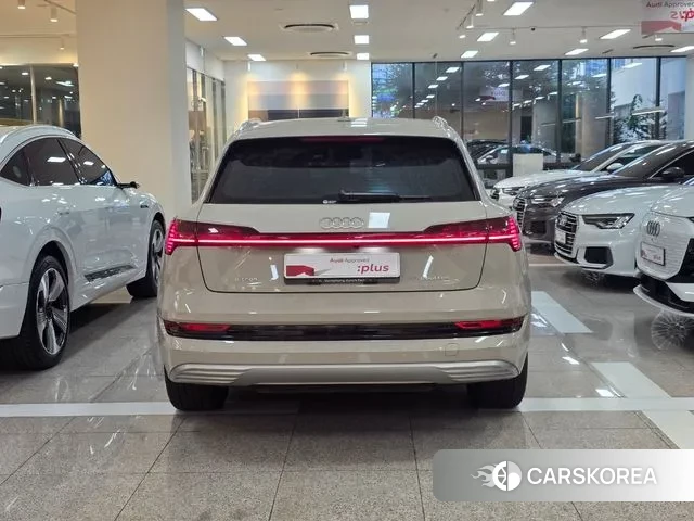 Audi e-Tron 2021 Жемчужный цвет из Кореи, фото 4