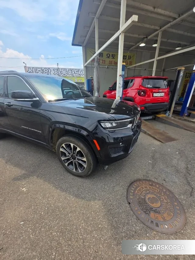 Jeep Grand Cherokee (WL) 2022 Черный из Кореи, фото 4