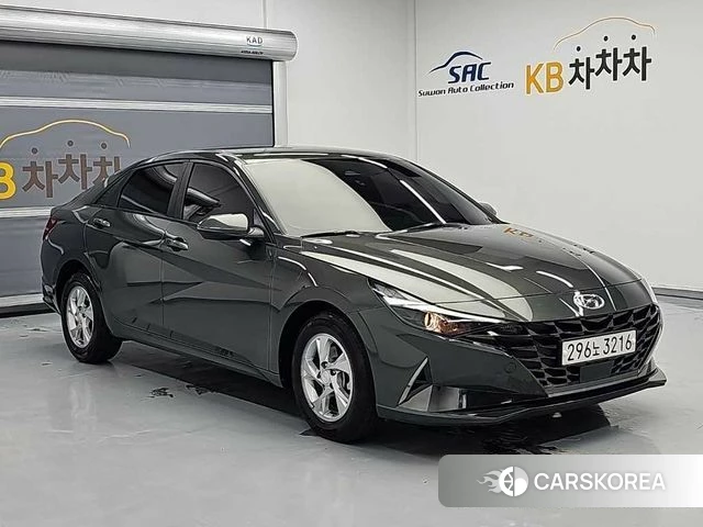 Hyundai Avante (CN7) 2021 Серый из Кореи, фото 6