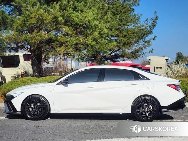 Hyundai The New Avante (CN7) 2024 Белый из Кореи, фото 4