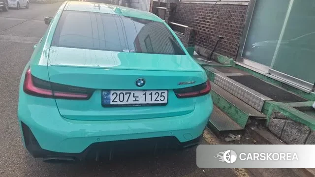 BMW 3 Series (G20) 2024 Зеленый из Кореи, фото 4