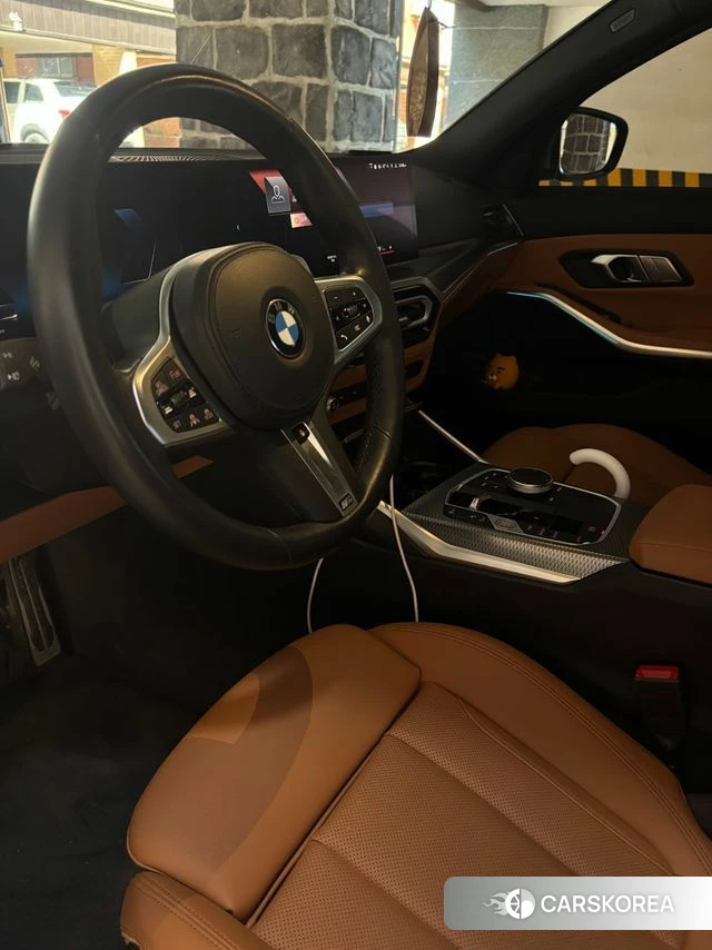 BMW 3 Series (G20) 2023 Светло-серебряный цвет из Кореи, фото 4