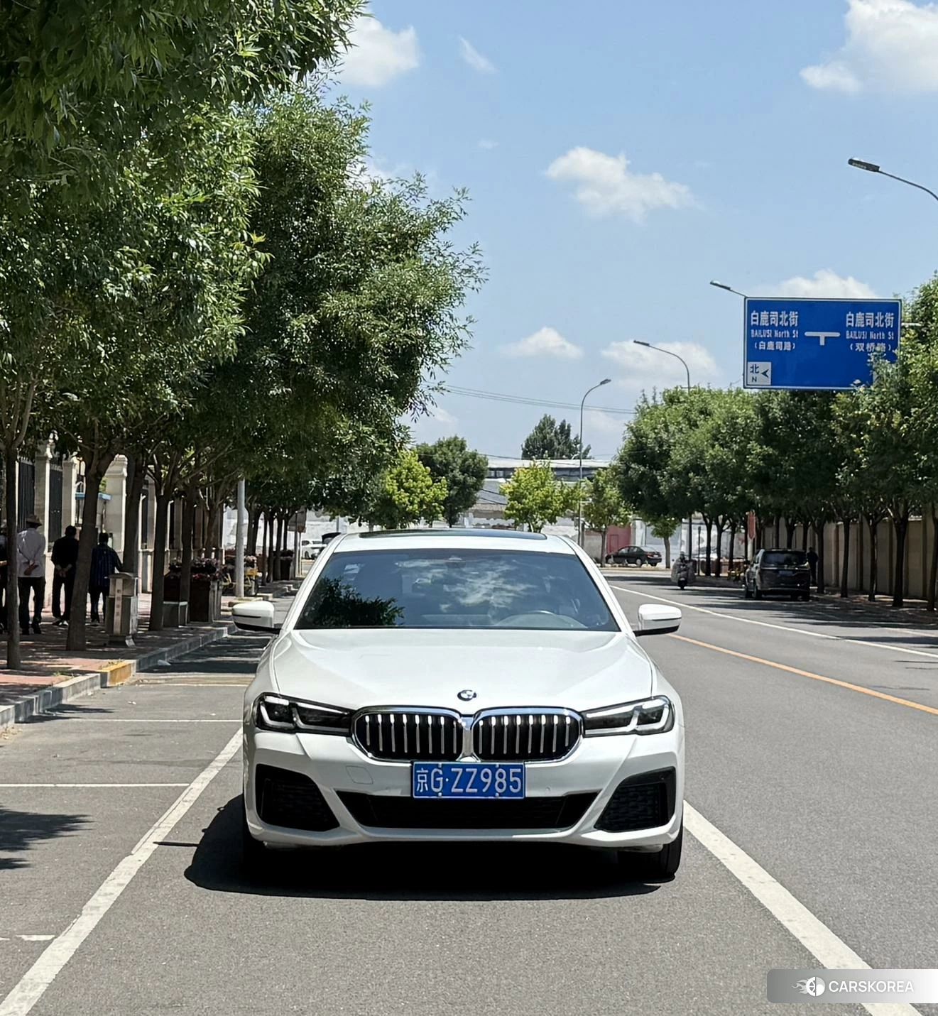 BMW 5 series 2021 Белый из Китая, фото 4