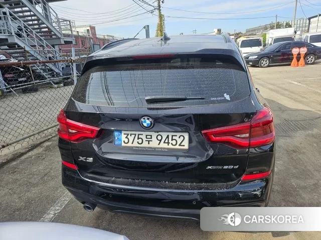 BMW X3 (G01) 2019 Черный из Кореи, фото 4